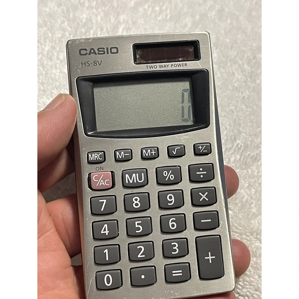 Casio HS-8V Basic Calculator‎